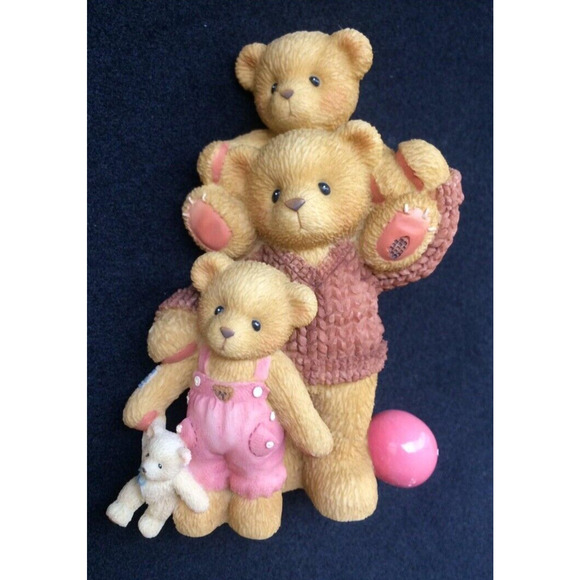 Cherished Teddies Dad with 2 Kids Drake Dustee Special Way Lifting Spirit 661791 - Picture 5 of 6